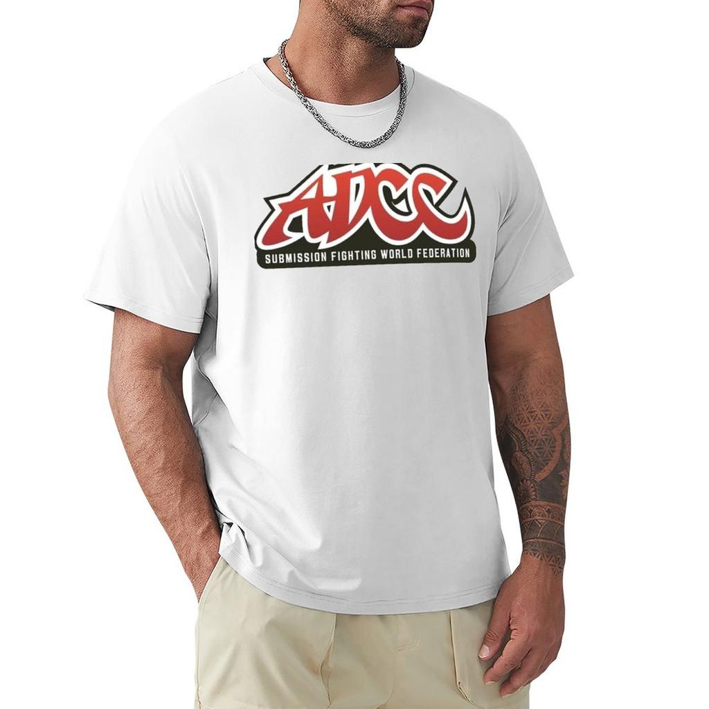 ADCC Submission Fighting World Federation Essential T-Shirt Grafik T-Shirt schwarz T-Shirts Übergröße T-Shirts für Männer