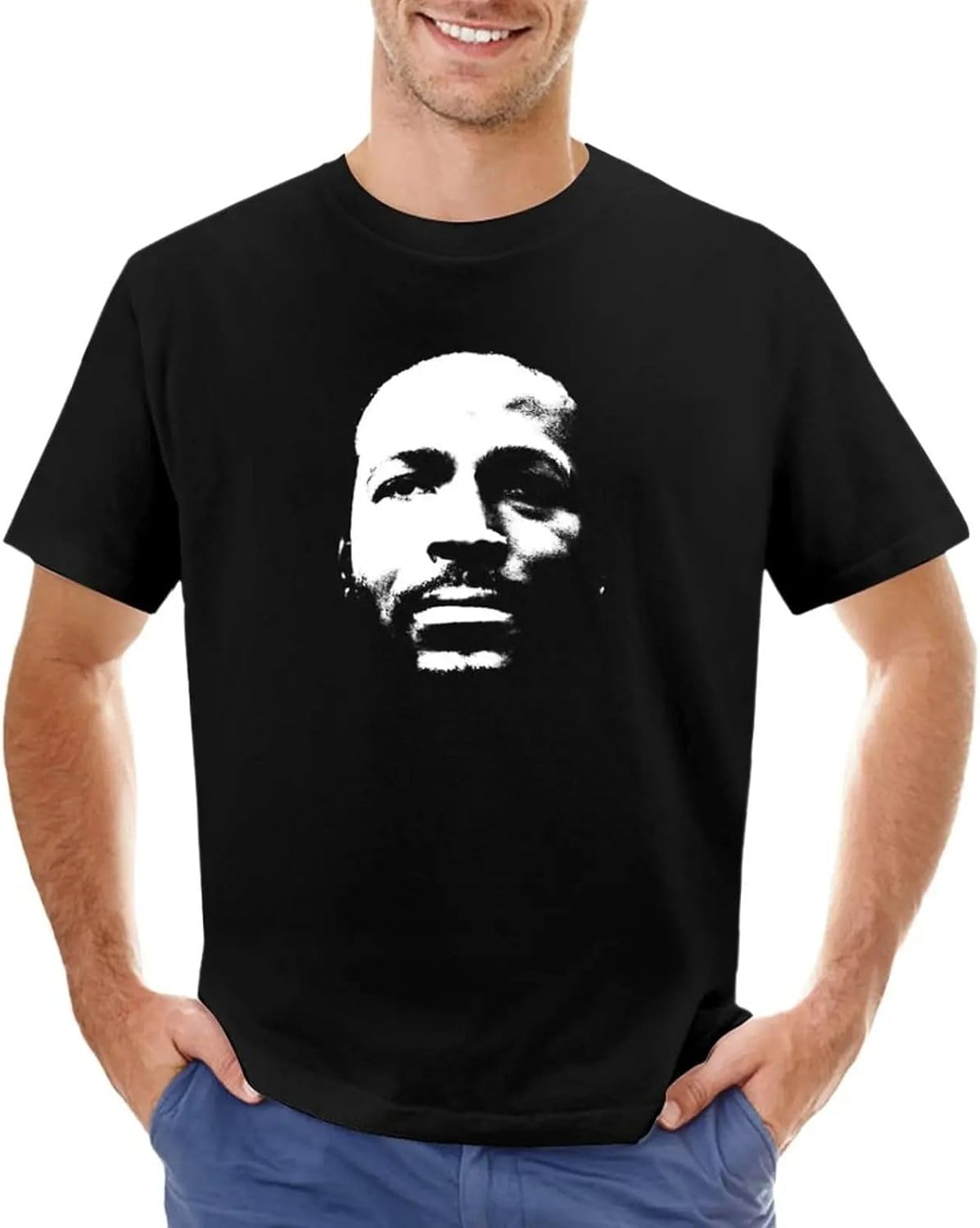 Marvin Gaye T Shirt Graphic t Shirt Funny t Shirts Cute Clothes Mens Graphic t Shirts XXL чёрный