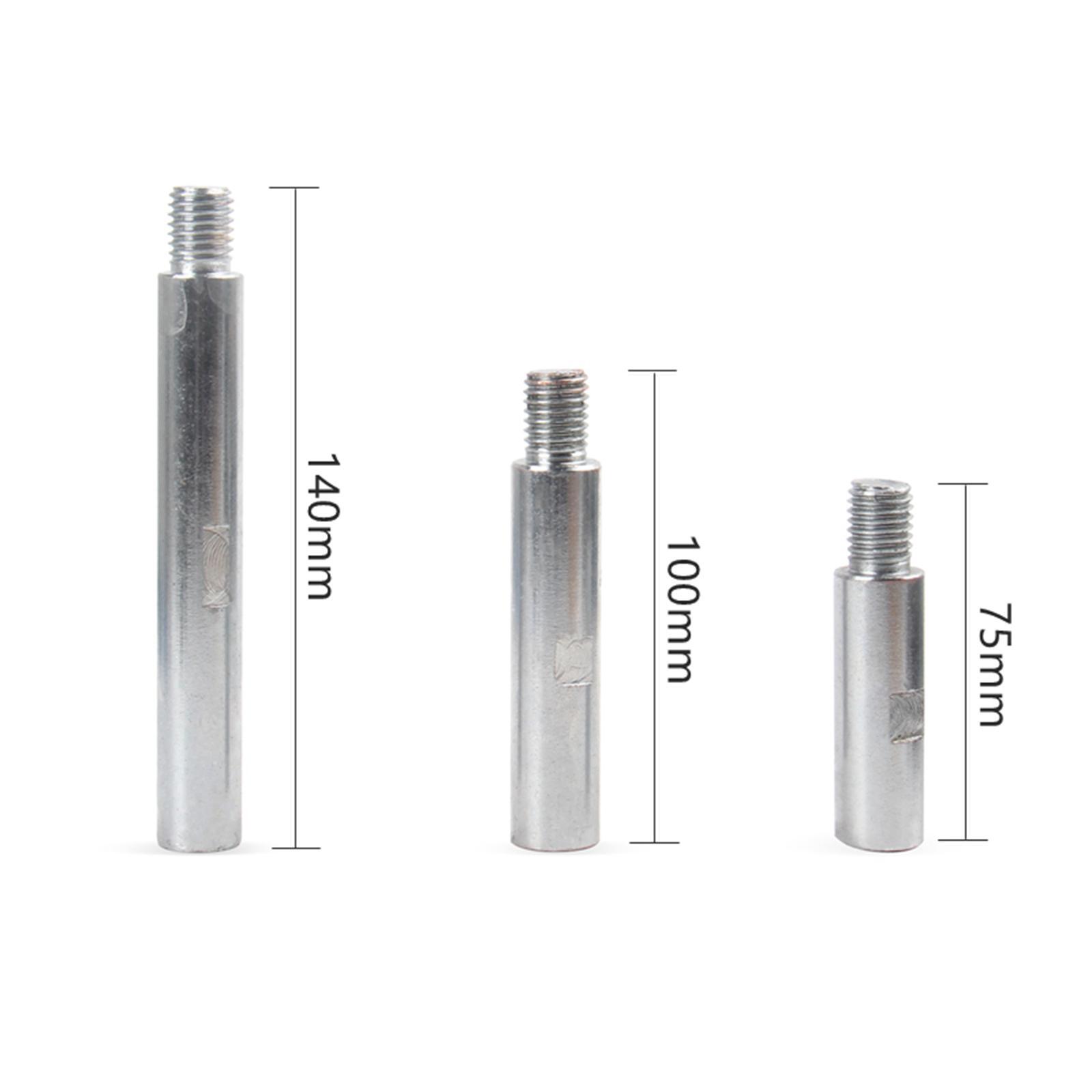 3x удлинительный вал детали авто инструменты полировальный станок M14 для полировки — фото 6