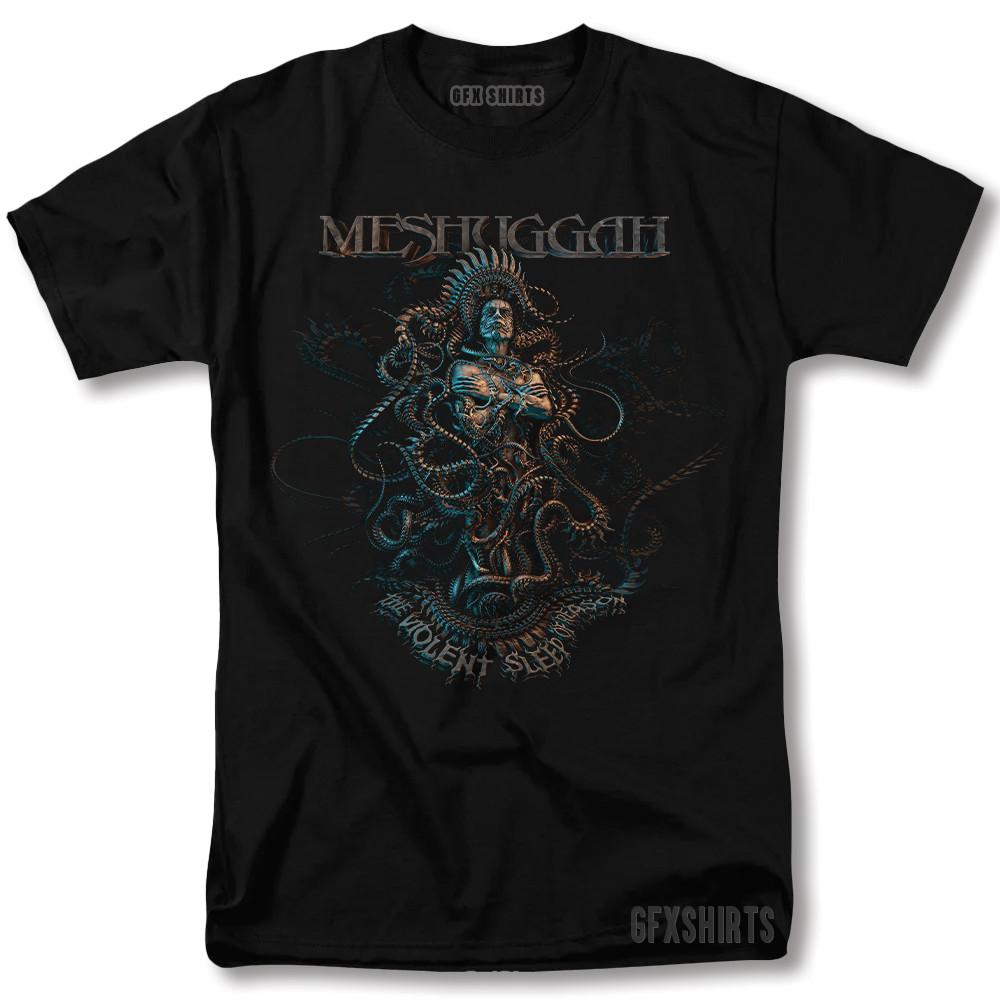 Meshuggah Shirt The Violent Sleep of the Reason Rock Concert Graphic T-Shirt Unisex T-Shirt S