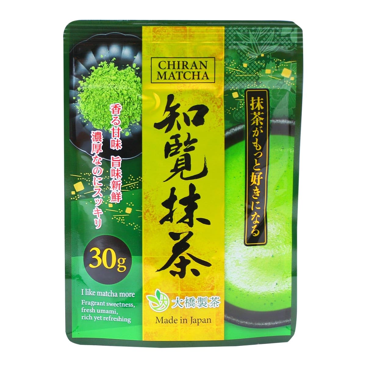 

Ohashi Seicha Chiran Матча 30г х 2 пакетика