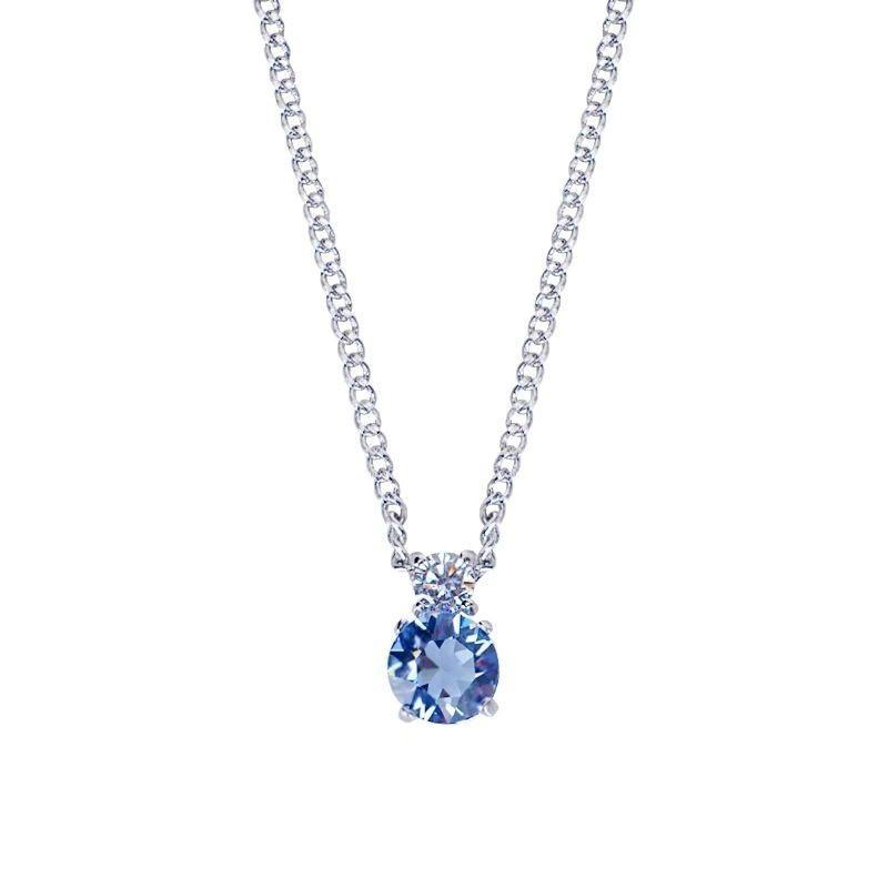 Ji Family Size Diamond Necklace Female Personality Eight Hearts Eight Arrows Zircon Clavicle Chain