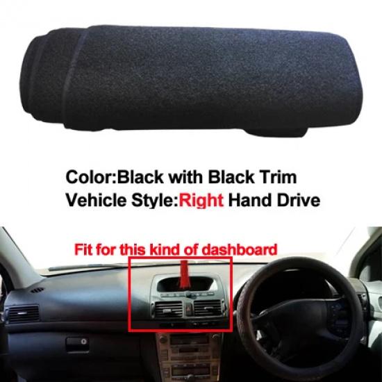 Car Inner Dashboard Cover Dash Mat Carpet Cushion Sun Shade Dash Board Pad For Toyota Avensis 2005 2006 LHD RHD Car Styling