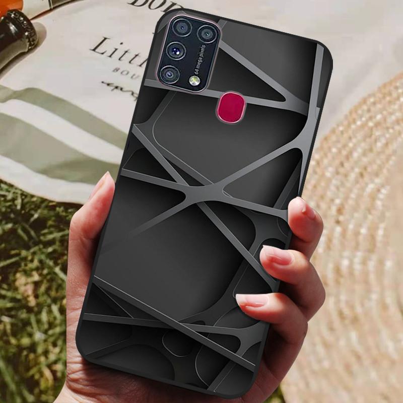 For Samsung M31 Case Phone Cover Silicone Soft TPU Back Cover for Samsung Galaxy M31 M 31 case SM-M315FZBVSER m315 Fundas Bumper
