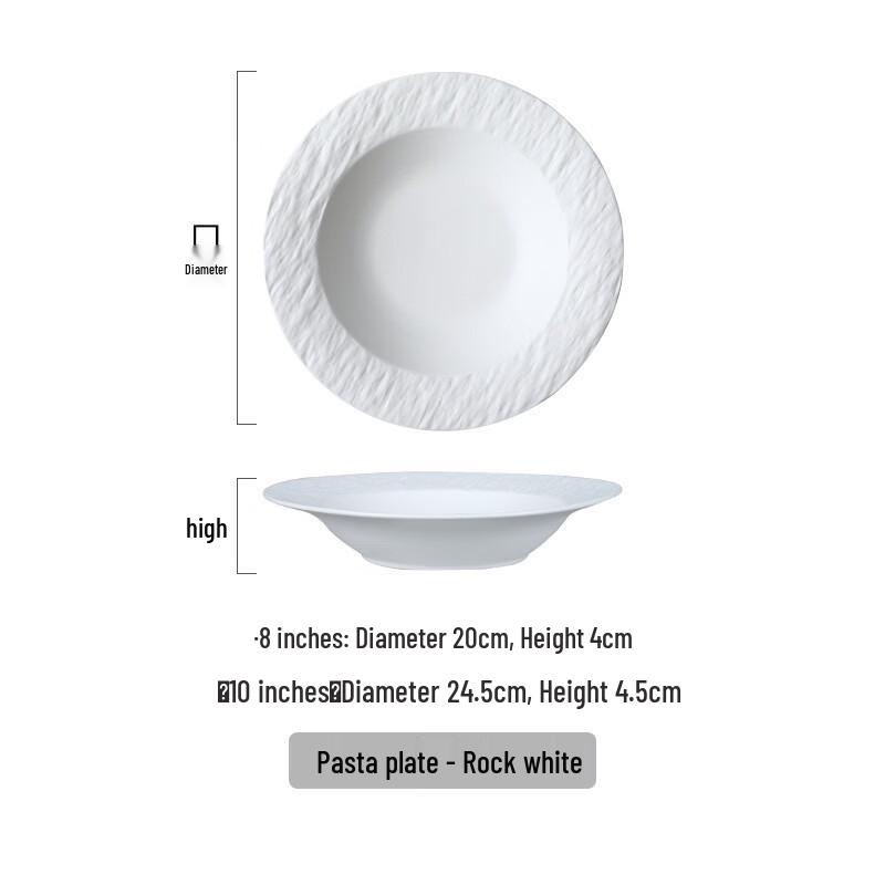 

Nordic Ceramic Soup Pasta Plate