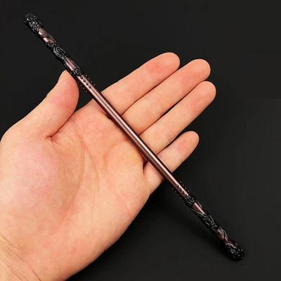 Black Myth Wukong Jingu Bang Vintage Design Model Alloy Monkey King Bar Ornament Decorative Props Home Decorations Toys