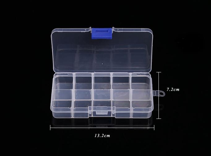 

28 Slots Adjustable Plastic Storage Box Storage Box Case for jewelry Diamond Embroidery Craft Bead Pill Holder Storage Tool GYH