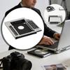 Hard Drive Adapter Tray Case Plug and Play Part Double Channel Support Enclosures for 2.5 Inch I II
