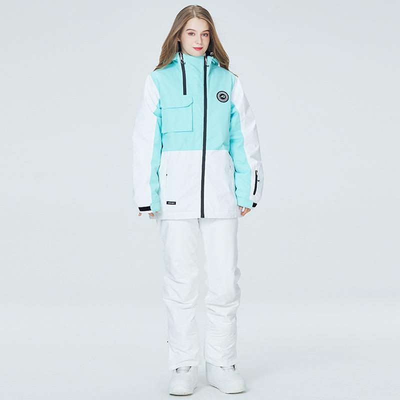 Men's & Women's Winter Ski & Snowboard Suit - Warm, Thickened Jacket and Pants