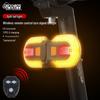 Rechargeable Wireless Bicycle Taillight & Turn Signal with Remote Control – Detachable Mountain Bike Accessory