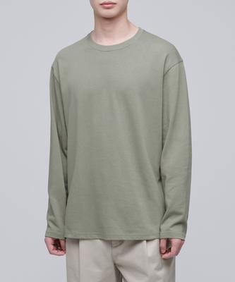Basic Long Sleeve T-Shirt [Pistachio]