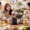 Fishing Ghost Tea Coaster Set Wooden Tea Bag Hanger Ornaments Tea Bag Stand  Holiday Party