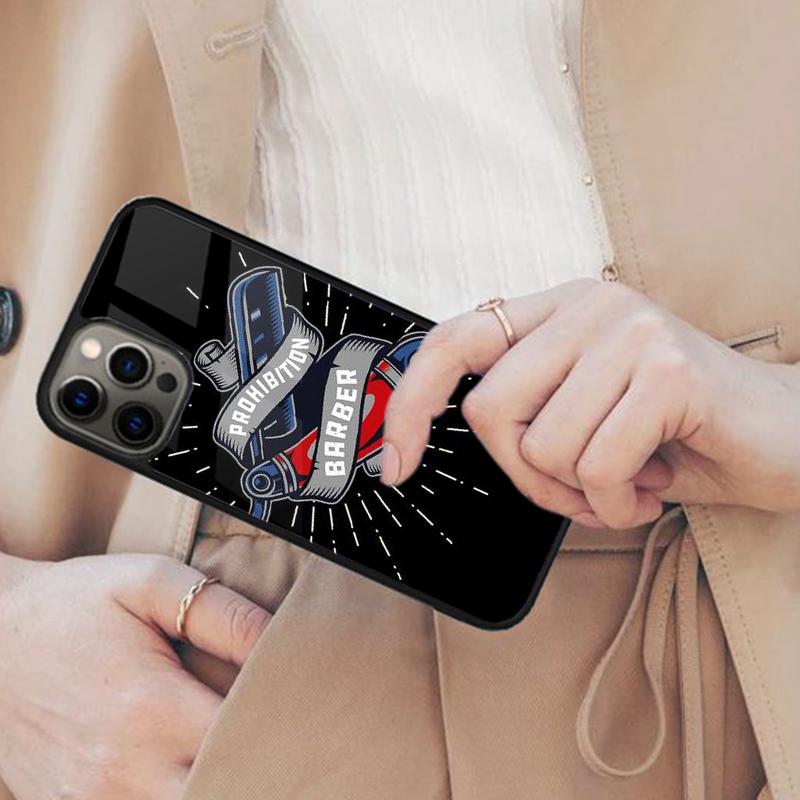 

Barber Shop Hair Stylist Salon Magnetic Phone Case For APPLE iPhone 17 Air 16 14 13 12 Pro Max 15 Plus Wireless MagSafe Cover iPhone 14