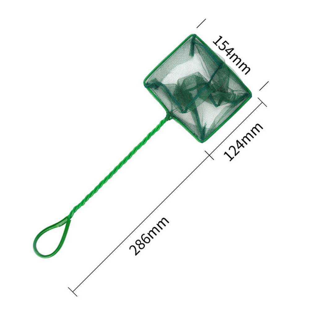 Portable Fishing Net Aquarium Fish Tank Catching Fish Landing Floating Filter Pond Pool Leaves Skimmer Net 3/4/5/6/8/10/12 Inch