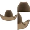Versatile Wool Felted Hat Comfortable Soft Hat Adjustable Size Hat for Daily Use and Special Occasion
