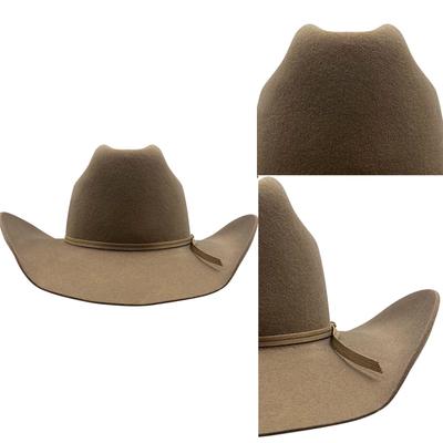 Versatile Wool Felted Hat Comfortable Soft Hat Adjustable Size Hat for Daily Use and Special Occasion