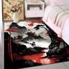 Japanese ink wash landscape art Pattern Rug Carpets for Bedroom Living Room Sofa Mat Creative Door Mat Cloakroom Home Decor
