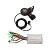 36V 48V 15A Motor Brushless Controller and LCD Display Kit for Electric Bikes Scooters 22.2mm Handlebars
