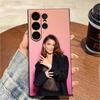 Z-Zendaya Euphoria Printing Phone Case For Samsung S25,S24,S21,S22,S23,S20,Ultra,S26,Plus,Fe,Note,5G Black Cover
