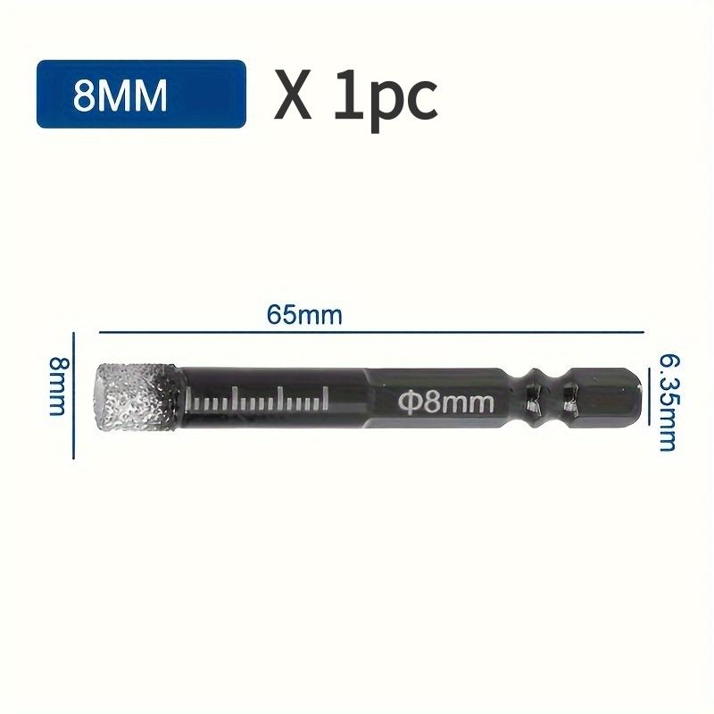 7/1PCS 5-16mm Dry Diamond Drill Bit Set Diamond Core Drill Bits For Ceramic Tile Marble Granite Glass Drilling Tools Set