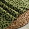 50cm Imitation Leopard Print Pattern Plush Animal Synthetic Fur Fabric for Clothing Background Cloth Carpet Cushion DIY Fabric