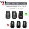 4 Buttons Tpu Remote Car Key Case Cover For Toyota Chr Camry Corolla Rav4 Highlander C-Hr Prius Land Cruiser Prado Key Chain Fob