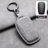 Leather Car Key Case Cover Shell for Toyota Prius Camry Corolla CHR C-HR RAV4  2017 2018 2019 2020 Land Cruiser Prado GT86