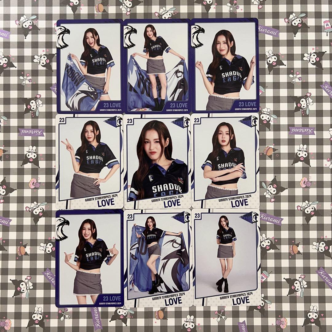 

[USED] MilkLoveGMMTV Random Card Love-chan only 9 pieces