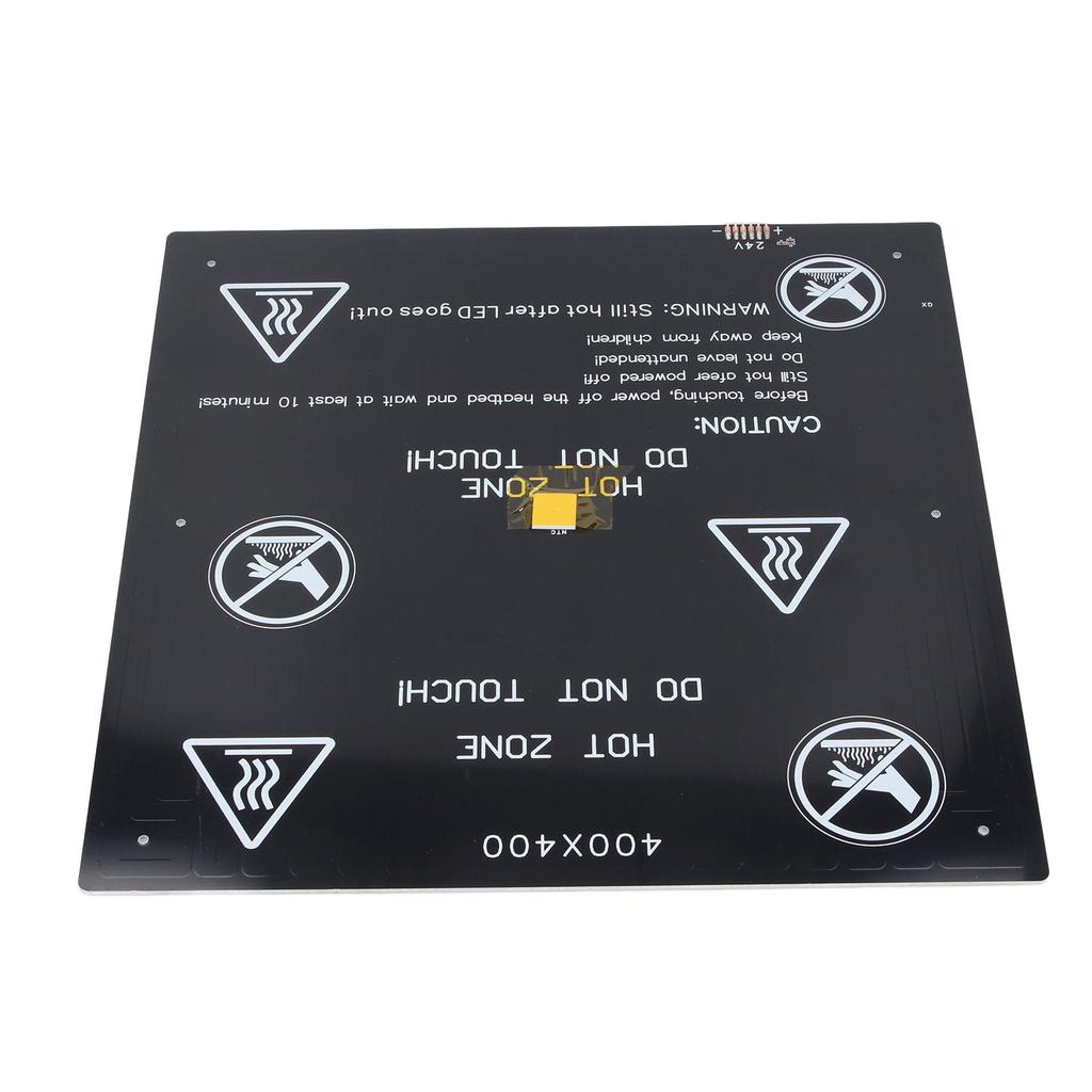 3D-Drucker Heizbett-Kit 24V 280W 2 Ohm Aluminiumlegierung 3D-Drucker Heizbett-Kit 400x400mm