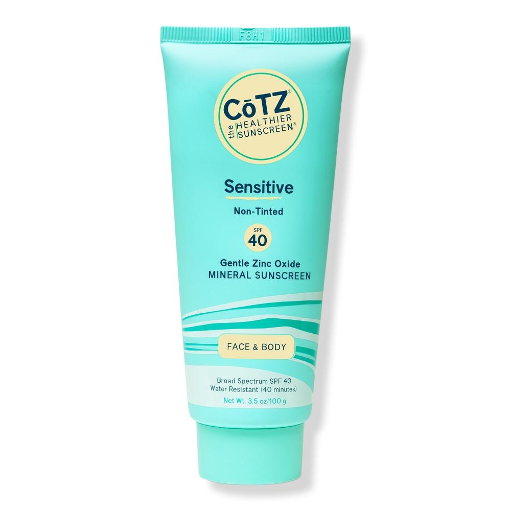

CoTz Sensitive SPF 40 Широкий спектр UVA UVB 3,5 унции