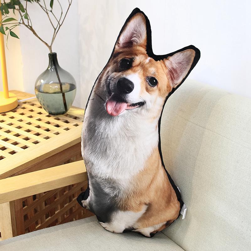 Cat & Dog Plush Toy - Corgi Chihuahua Cushion & Rag Doll