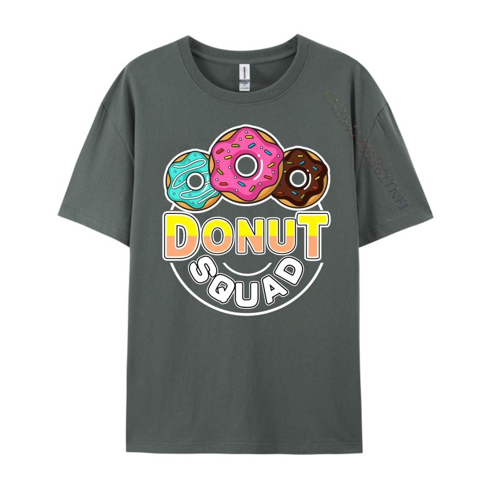 Donut Squad Matching Donut Party Crew Doughnut Sprinkles Vintage T Shirt Men Funny Shirt T Shirt Family