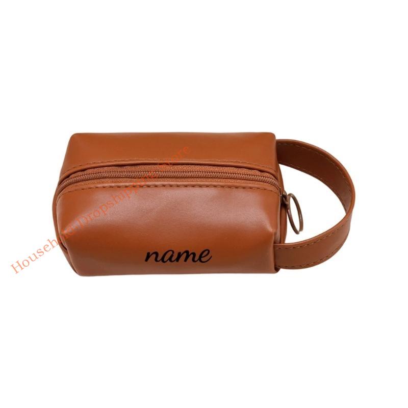 Large Capacity Portable Cosmetic Organizers Waterproof PU Polyester Travel Jewelry Pouches Compact Cosmetic Bag 85AD
