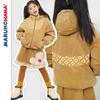 Vintage Corduroy Thickened Patchwork Winter Cotton Padded Jacket