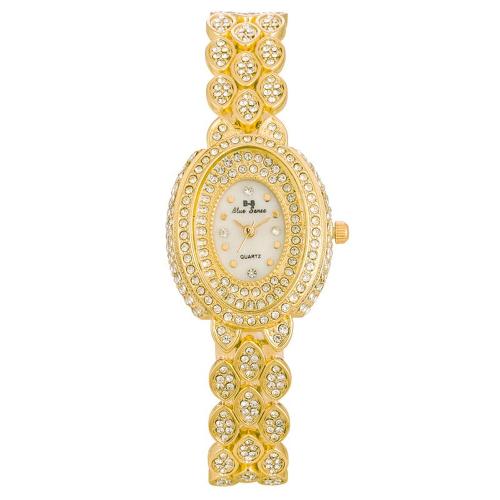 

Women Fashion Leather Watch One Size золотой