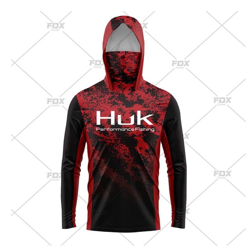 Eis Seide Langarm Angelanzug UPF50 Gesichtstuch Kapuzenpullover Schnelltrocknend Atmungsaktiv Sonnenschutz Dünnes T-Shirt Benutzerdefiniertes LOGO