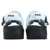 Fila Puff Non-Slip Wear-Resistant Sports Sandals Women Sandals Black White F12W321401FWA