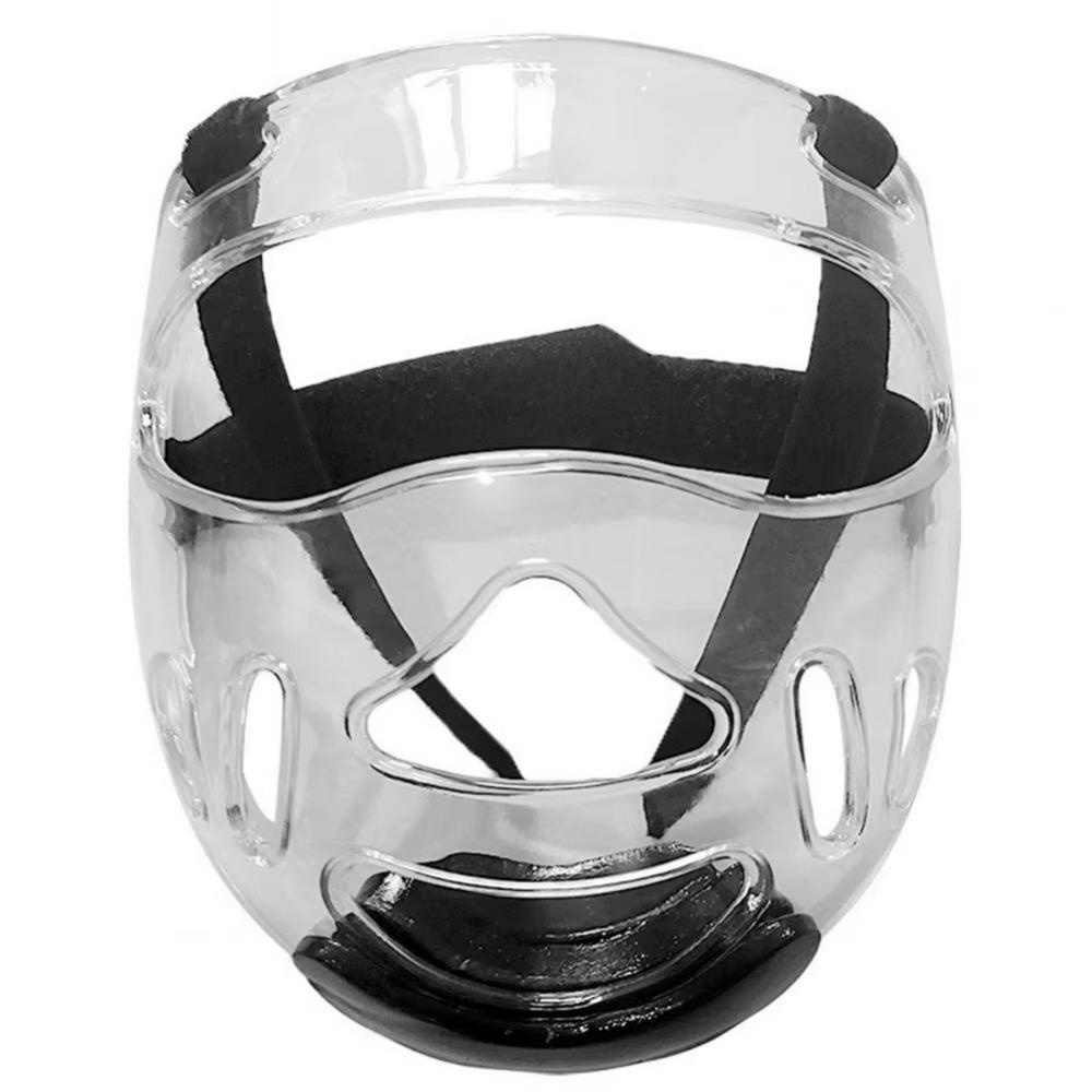 Transparent Mask Taekwondo Face Shield Detachable Taekwondo Helmet Taekwondo Mask  Face Guard