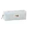 Pastel Color Pen Bag Bow Embroidery Pencil Pouch Durable Pencil Case  Students