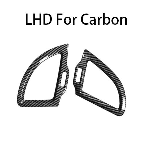 

LHD/RHD For Kia Stinger 2018-2026 Car Tuning Carbon Fiber ABS Both Side Vent Cover Trim Accessories