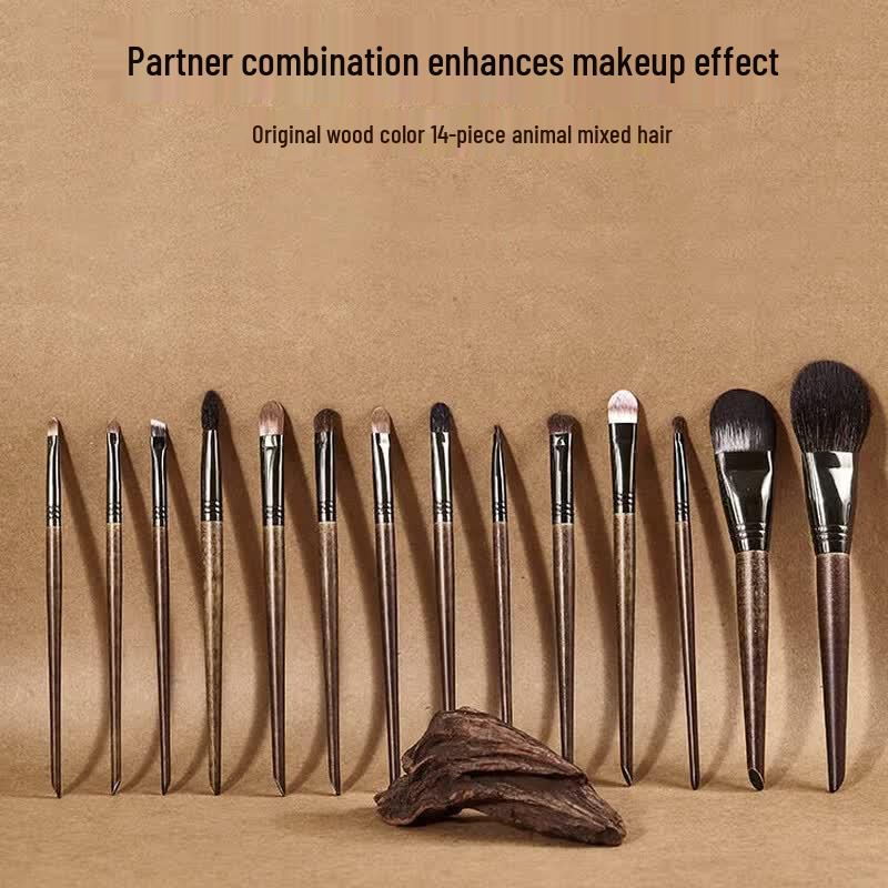 VEEJAGA 14-Piece Professional Makeup Brush Set