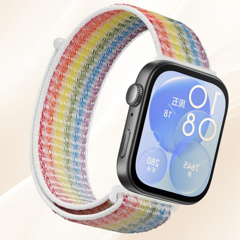 Nylon loop band For huawei watch fit 3 strap smart wristband breathable Sport Watchbands bracelet for huawei fit3 Accessories