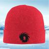 Dark Shape Sharp Red Knitted Hat Unisex Women Unisex Beanie Pullover Cap Winter Thermal Warm Christmas Outdoor Cycling Hiking Skiin