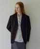 ARTID Wool Belted Single Jacket_Black