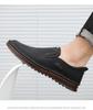 Fashion Men's Shoes Leather Shoes 2024 Autumn Casual Fashion Lazy Handmade Shoes Non-slip Breathable Driving Men's Shoes Leather Shoes