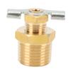 RV Water Heater Drain Valve 1 2in NPT External Thread Leakage Proof Brass Replacement Drain Valve for RV and Trailer