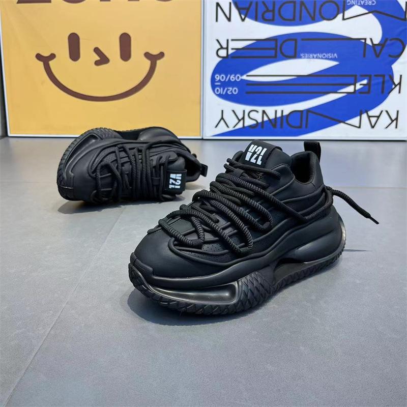 Luxury Brand Men's Shoes Fashion Thick Soled Sneakers Height Increased Platform Shoes Trendy Men Casual Shoes Zapatillas Hombre