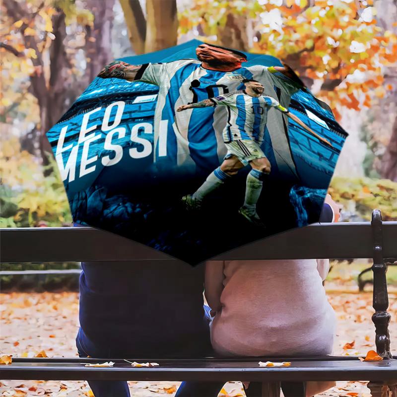 Argentina's Soccer Legend Folding umbrella travel Suitable for all seasons Umbrella Umbrella Three folds