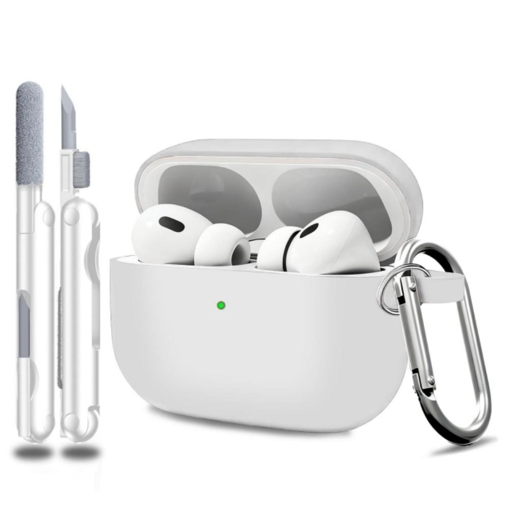 Für AirPods Pro 3. Generation Hülle Neue Weiche Silikonhülle für AirPods Pro 3 Schutzhülle mit Reinigungsset für AirPods Pro 3