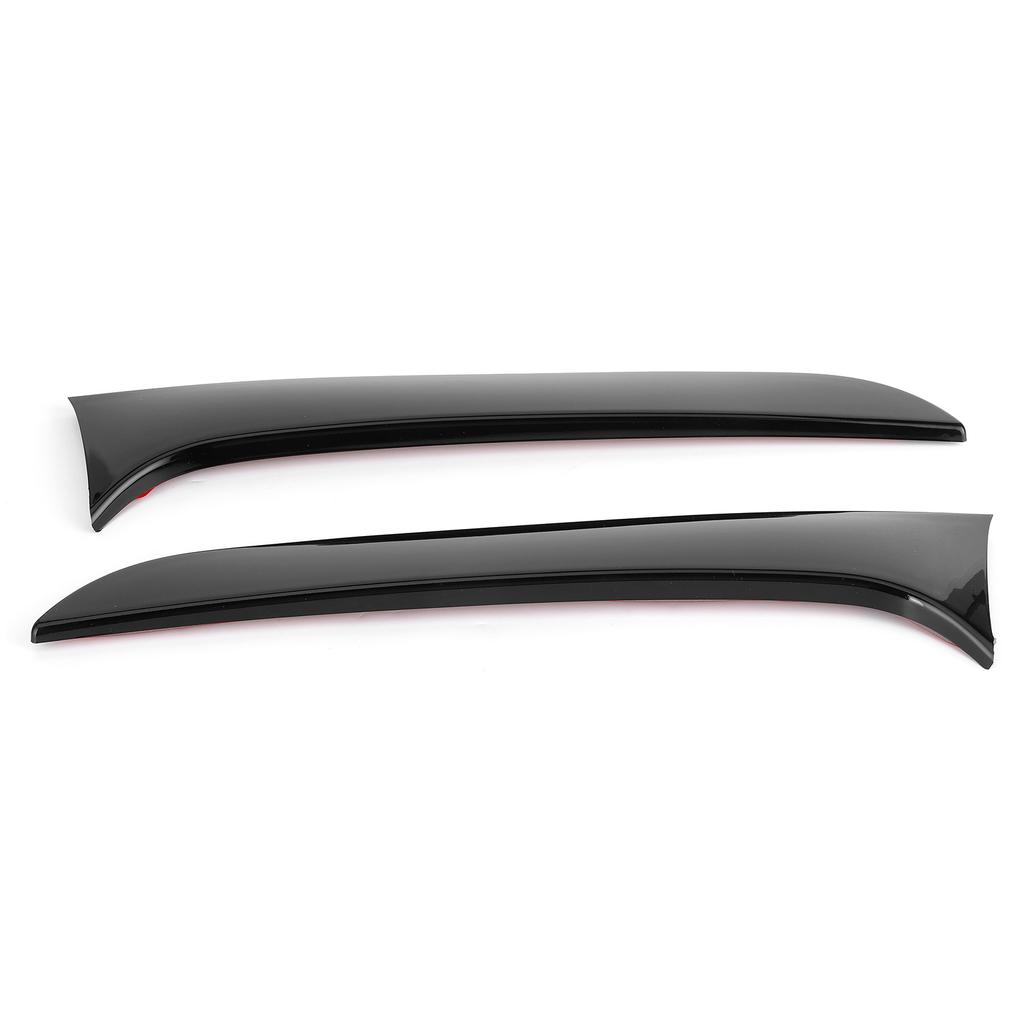 2pcs Rear Window Side Spoiler Air Splitter Anti UV Fit for 1 Series F20 F21 2012 2019